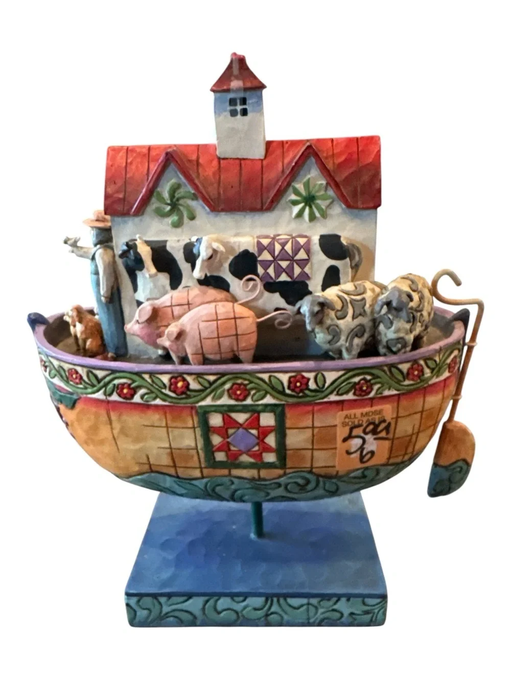 Jim Shore Noah’s Ark Two By Two All Creatures of Faith 4007054
